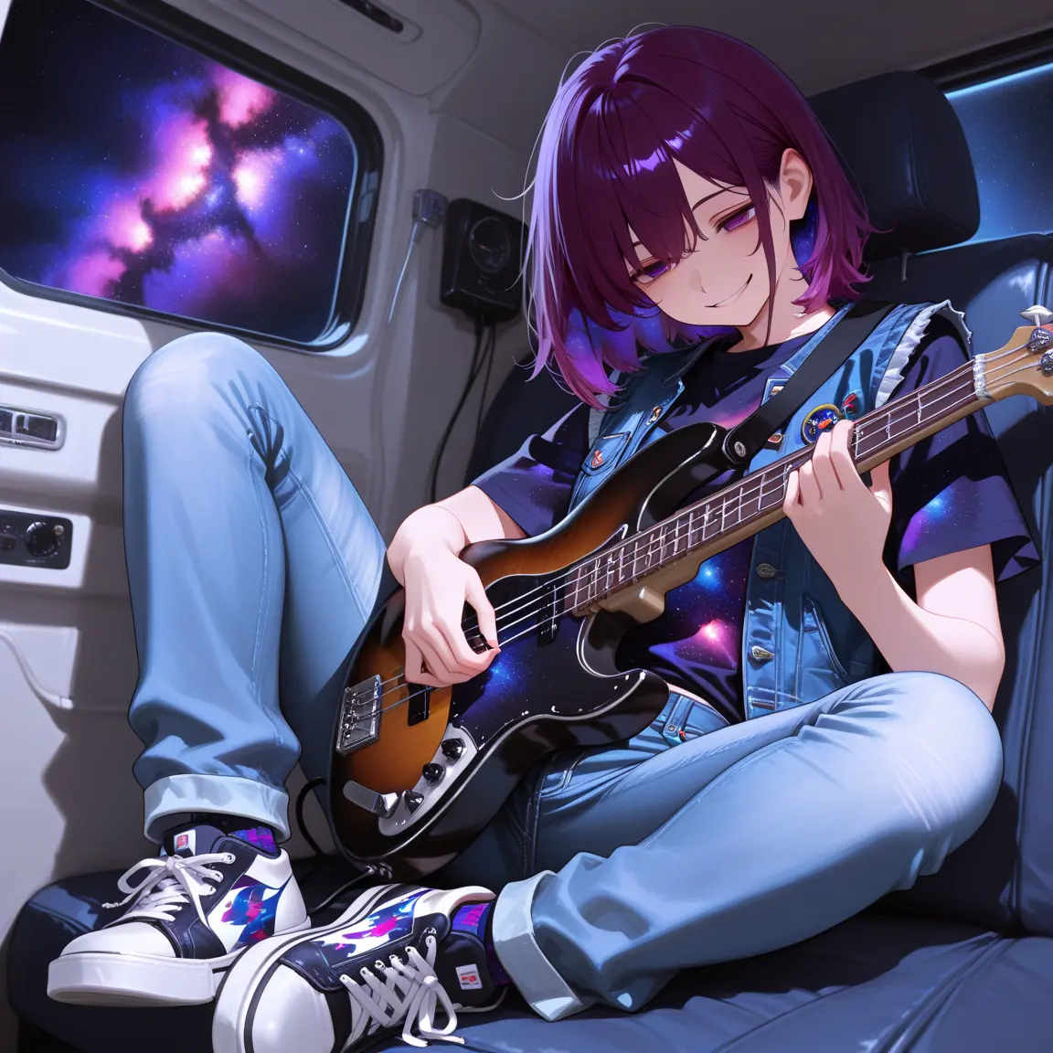 Avatar of Buskin Bassist Seems Slightly Spacy