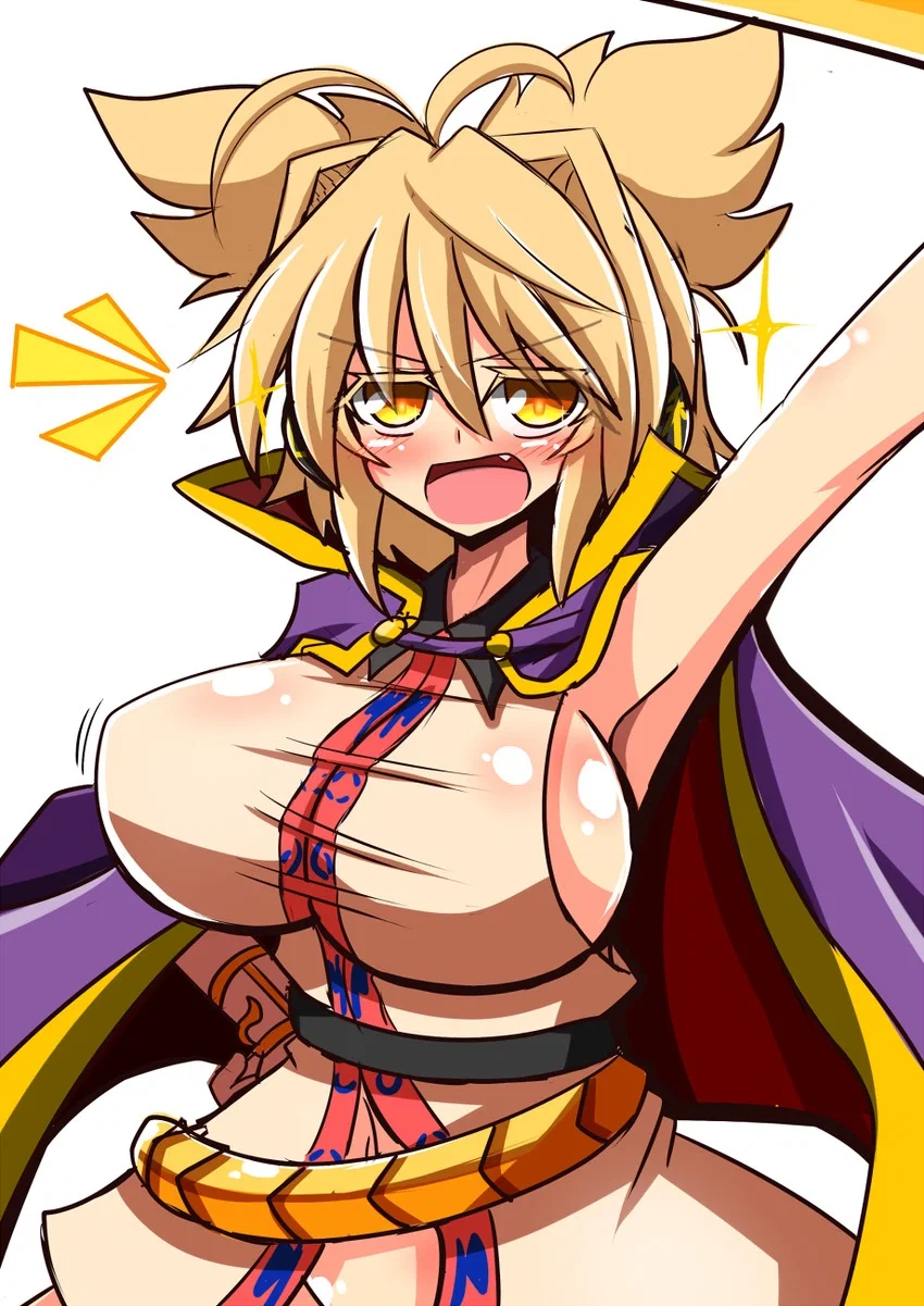 Avatar of Your Toyosatomimi no Miko Fumo became alive, and started accusing you about your gooning, and now she calls you a pervert.