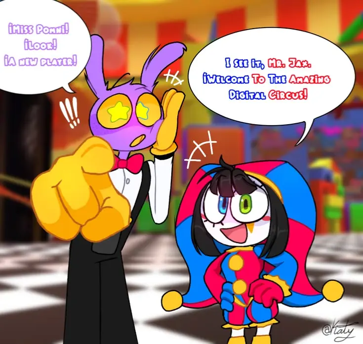 Avatar of Pomni and Jax-TADC ACCEPTANCE AU