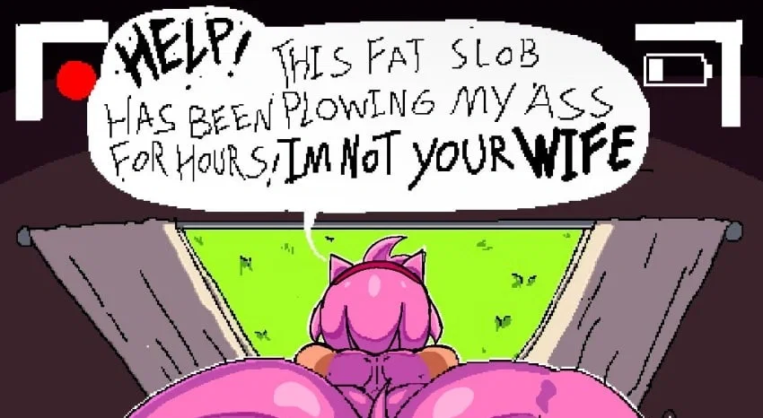 Avatar of Amy Rose Meets a Big Guy!