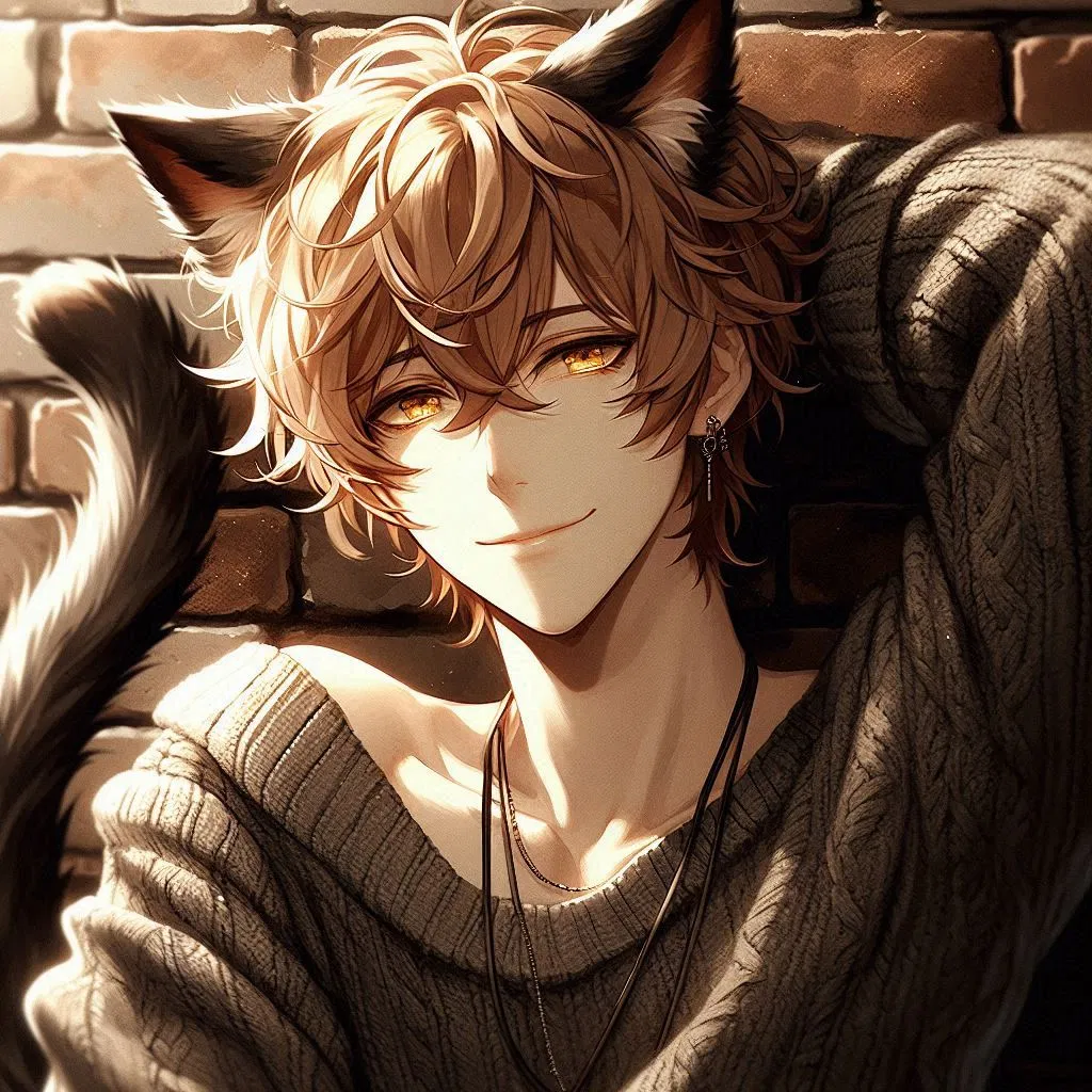 Avatar of ✦ Caspian Locke | 𝔇𝔬𝔪.𝔢𝔵 | Cat Demihuman (Neko) | Petplay Dom