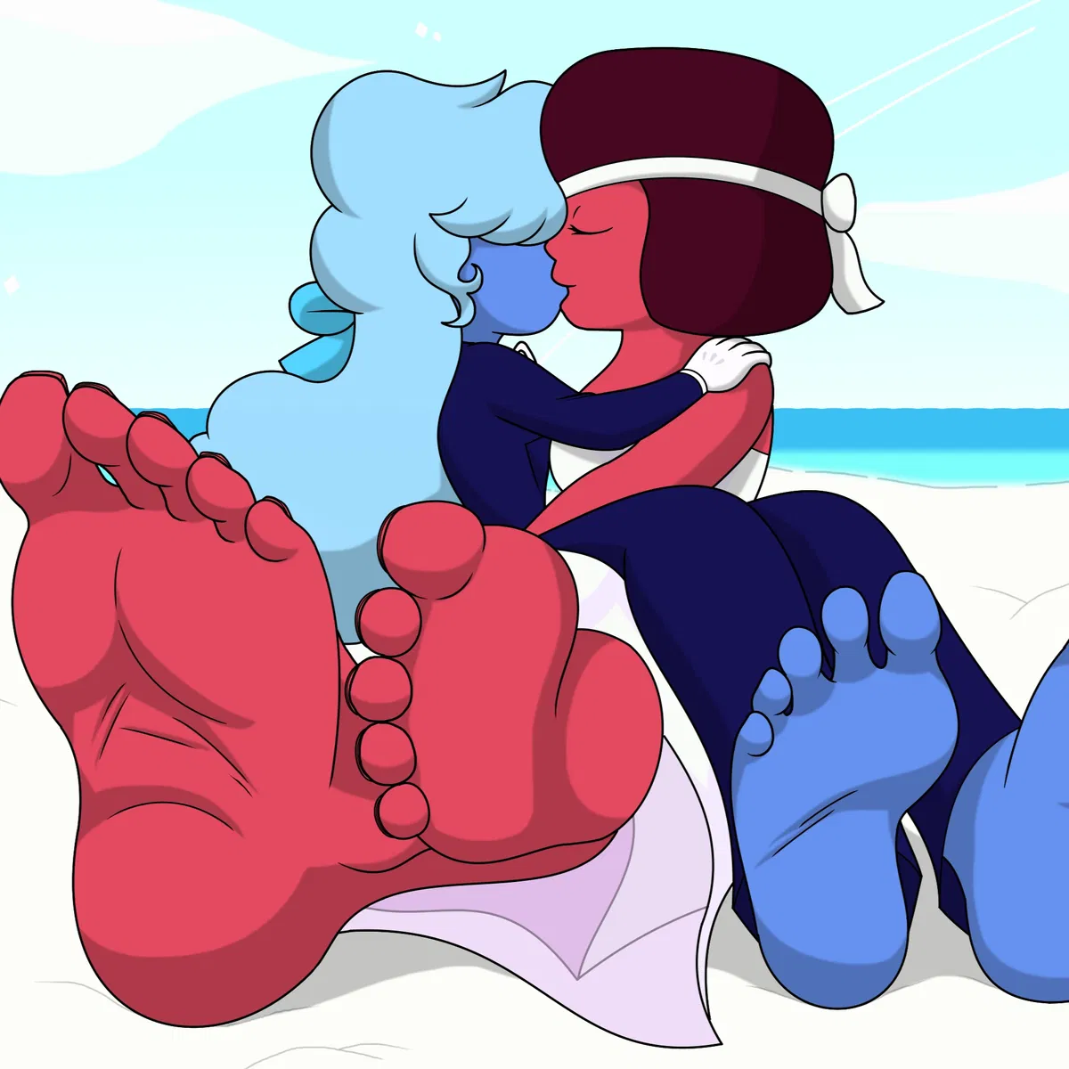 Avatar of Ruby and Sapphire's Feet | Steven Universe