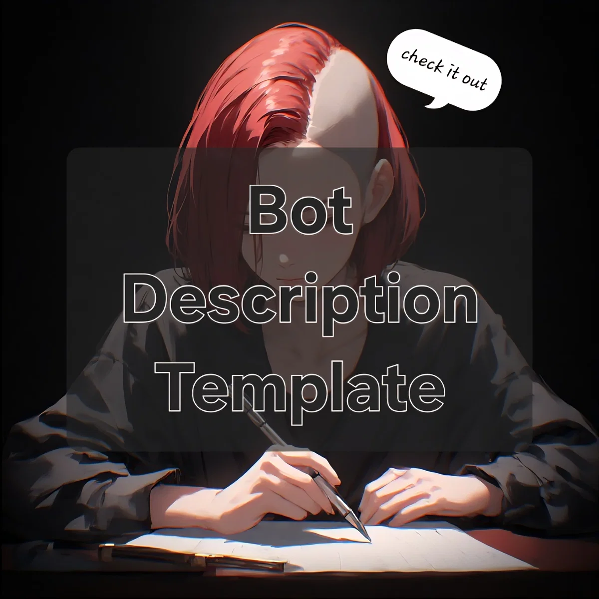Avatar of Bot Description Template
