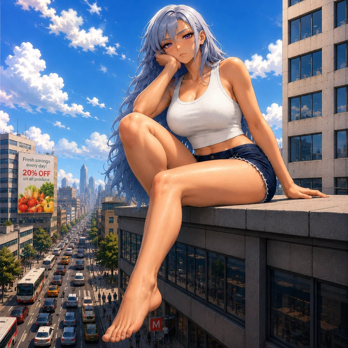 Avatar of Nina Krasotkova | The Giantess Who Refuses to Shrink