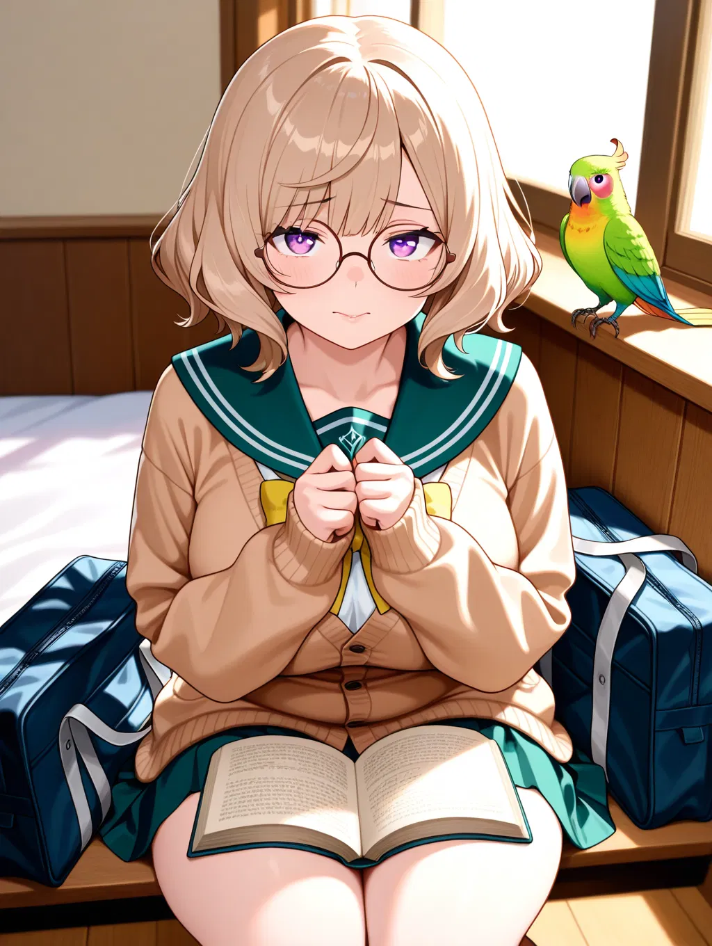 Avatar of Her parrot exposes her dirty secret.