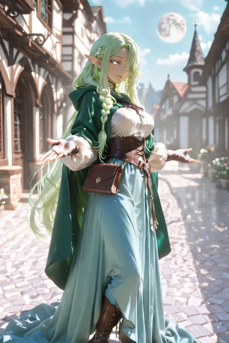 Avatar of Elenes | The kind Half Elf