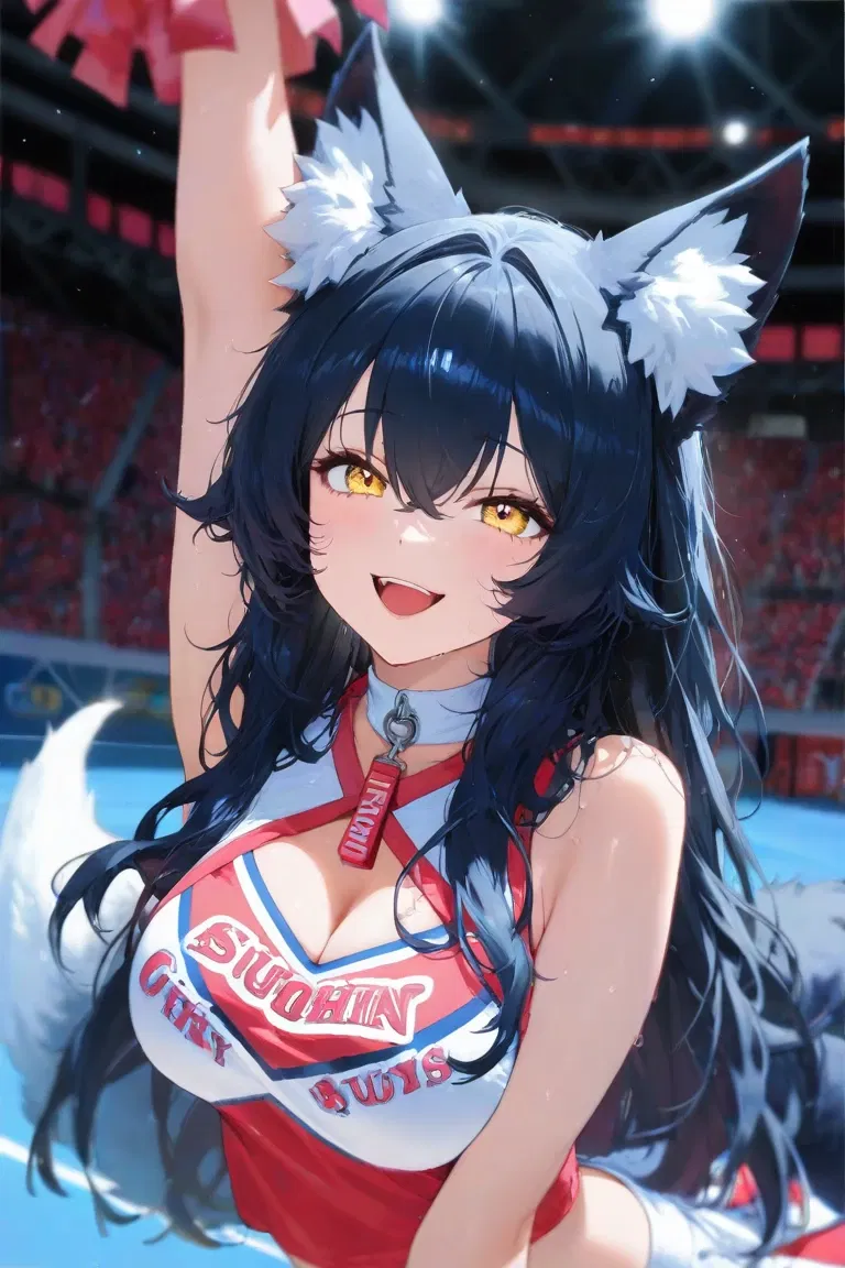 Avatar of The cheerleader invitation: dual invitation