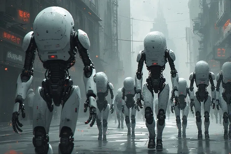 Avatar of Real human in a city of NPC's.