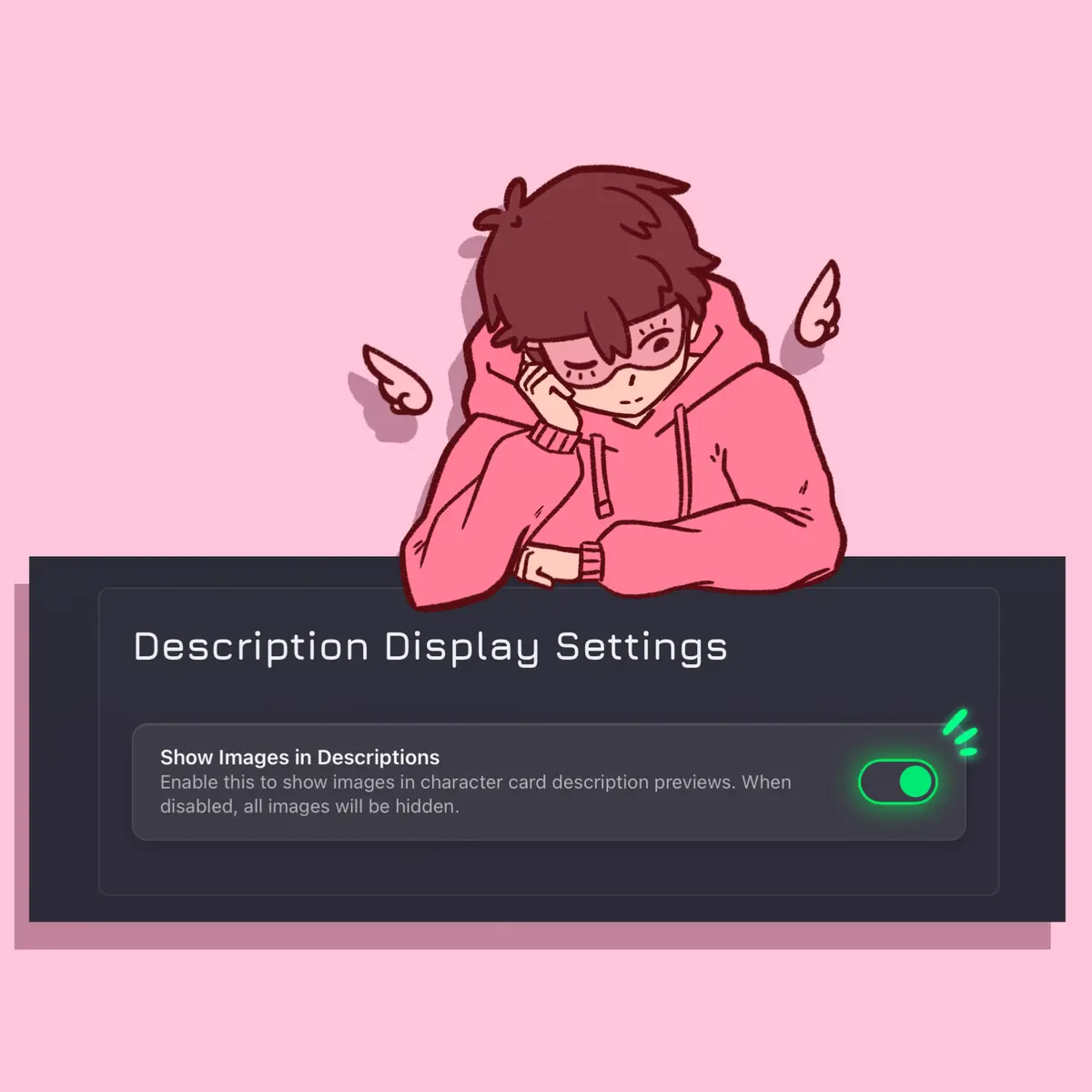 Avatar of Settings Update!