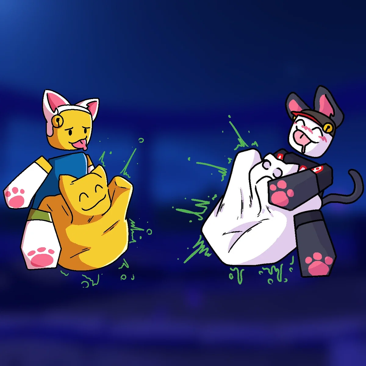 Avatar of Neko Noob & Guest - Illegal Teaming