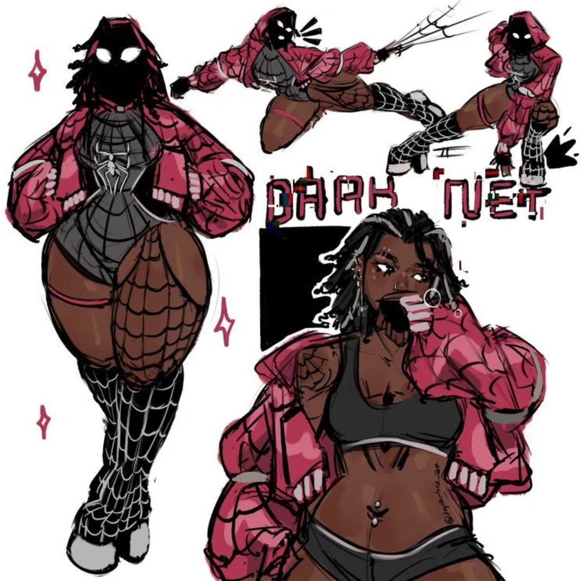 Avatar of Dark net the spider girl