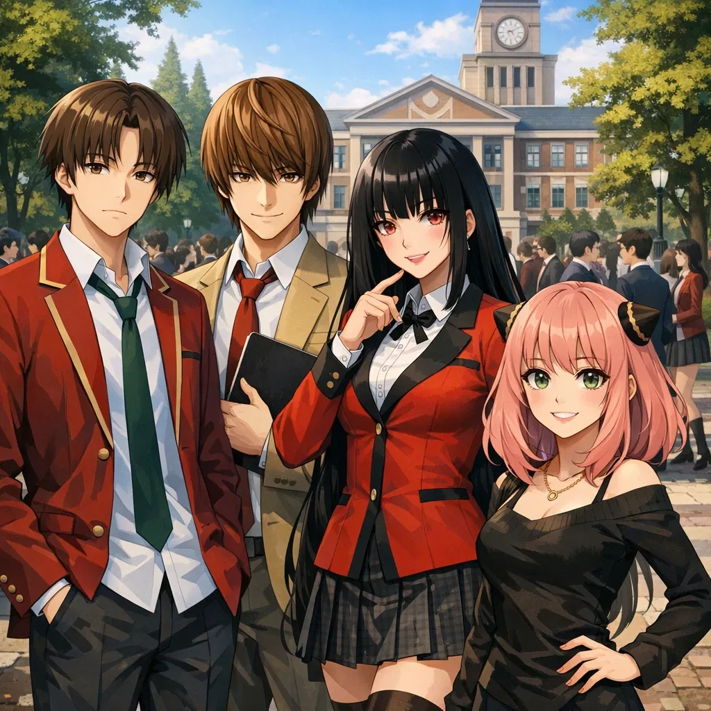 Avatar of Pantheon Academy: The Ultimate Genius Anime Crossover