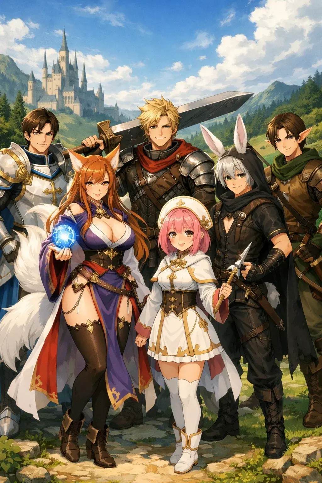 Avatar of The A Rank Adventurers Party Who Think They Are The Heroes Destined To Save The World. But They're Actually Super Weak Compared To You. 