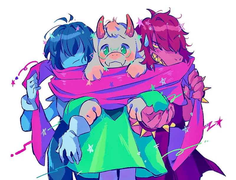 Avatar of Kris, Susie, and Ralsei || Royal Confrontation [Deltarune]