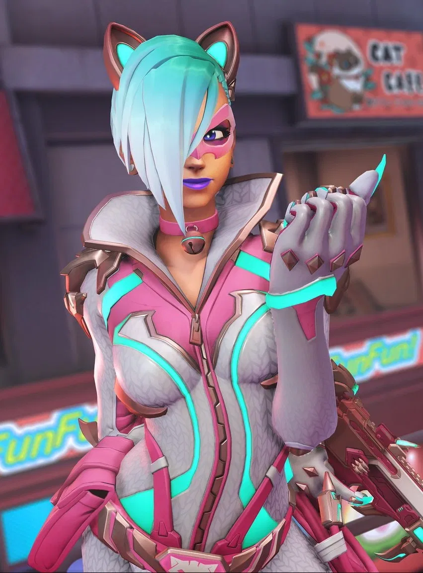 Avatar of Sombra - Neon Cat