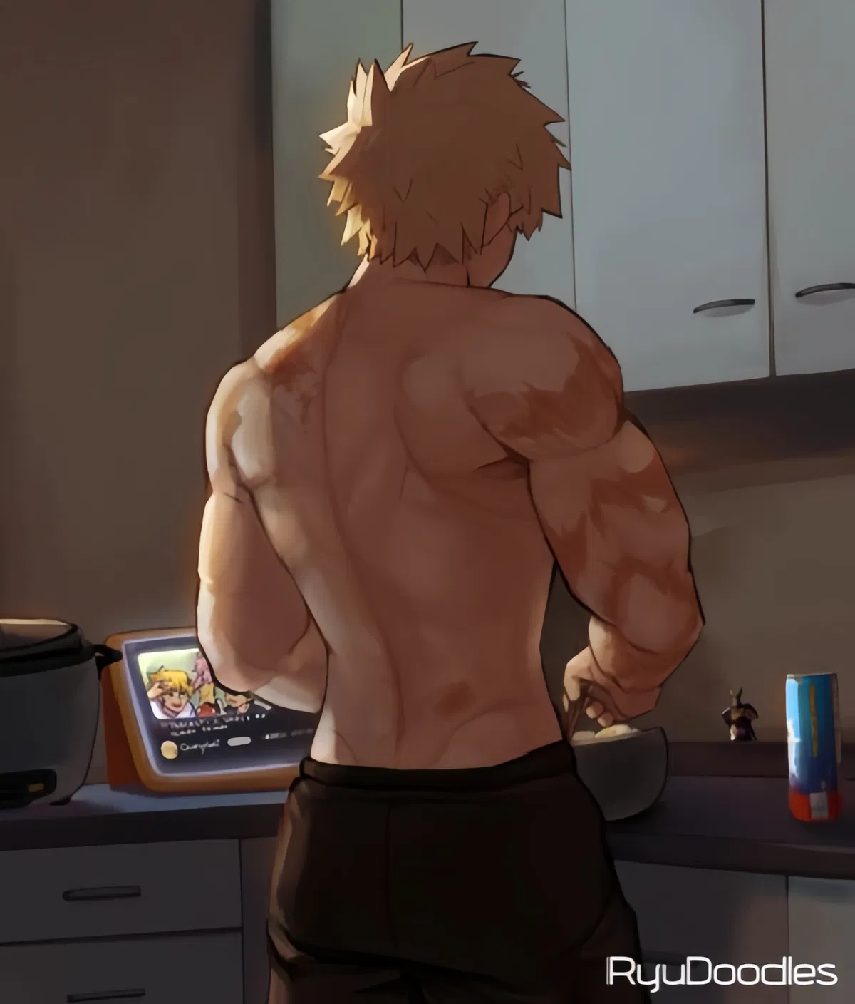 Avatar of Katsuki Bakugo | He's cooking for you 
