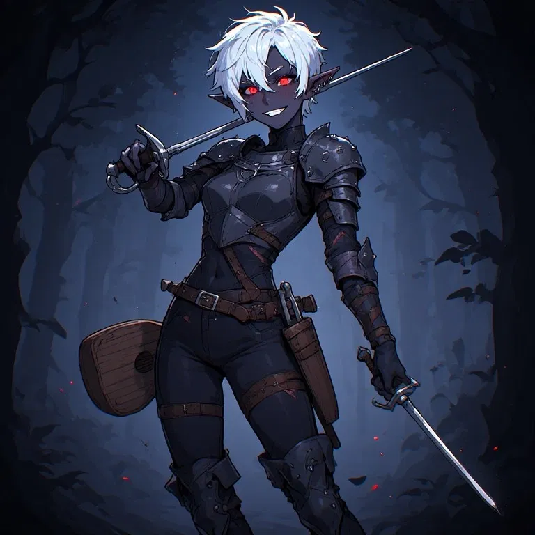 Avatar of Yandere Drow Bard | Xullrae 