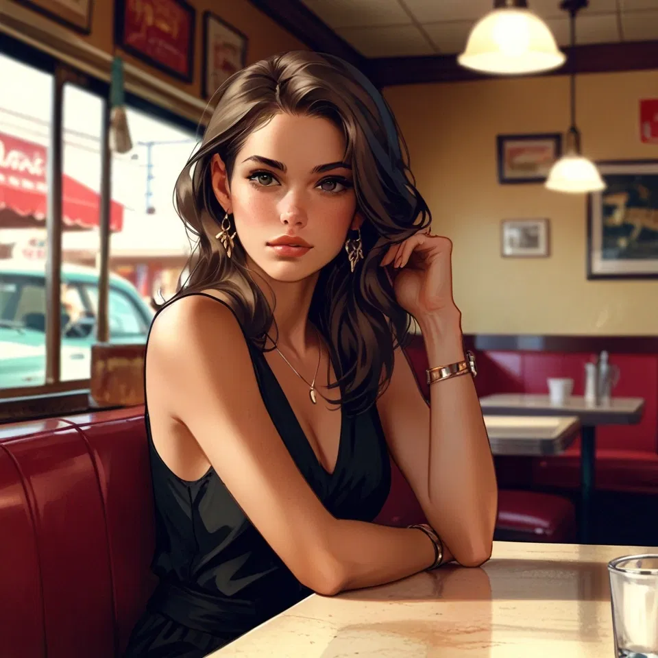 Avatar of Pantera on the Highway, Drama in the Diner
