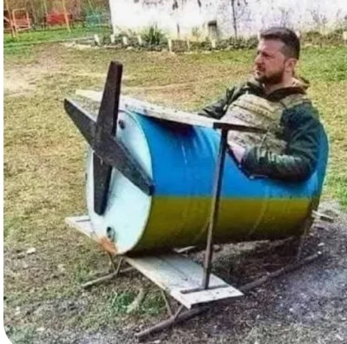 Avatar of Zelensky begs you for ammunition.