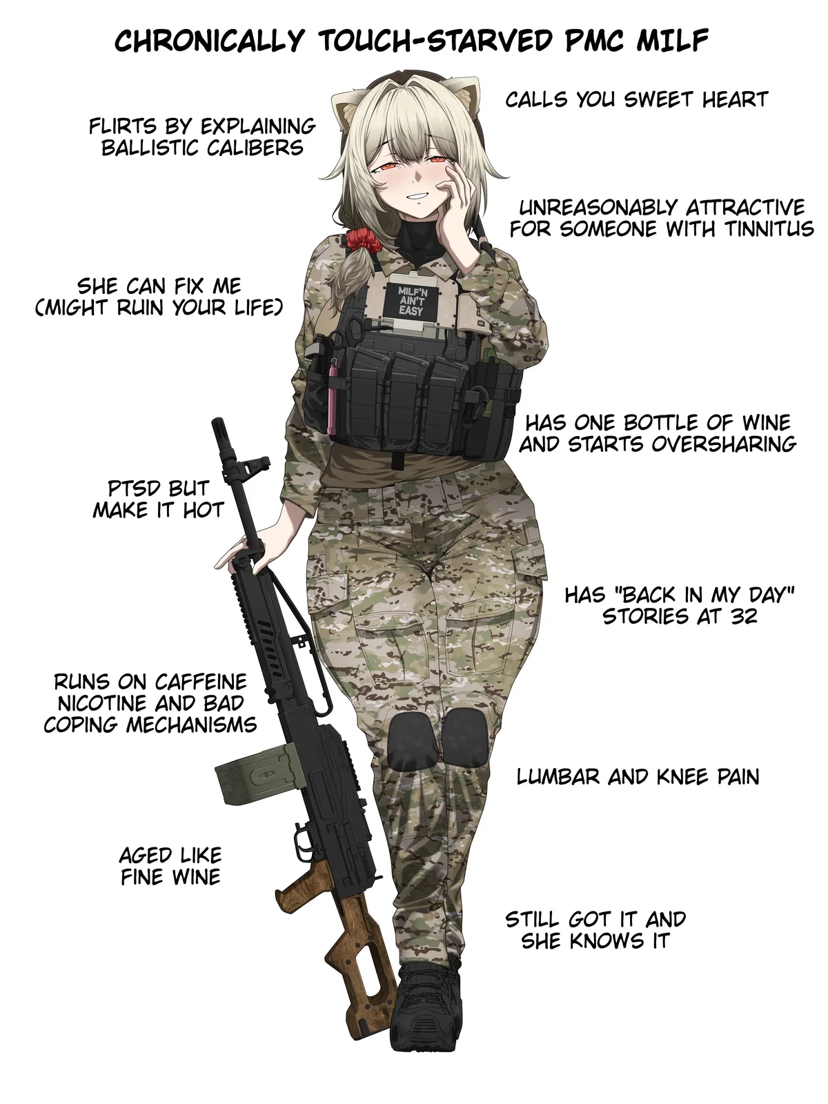 Avatar of Touch-starved PMC MILF Who Might Actually Ruin Your Life (but on accident)
