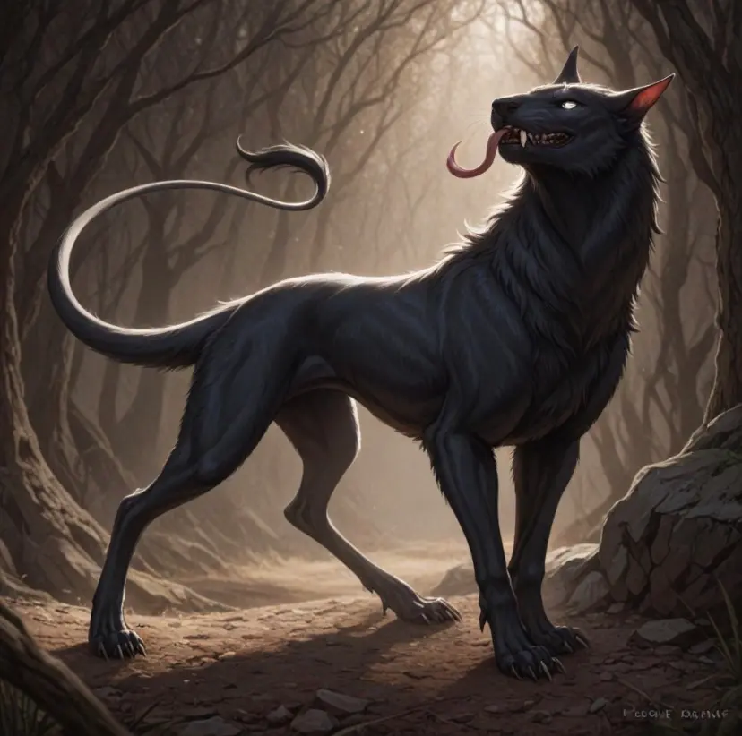 Avatar of Nightshade, the fell beast