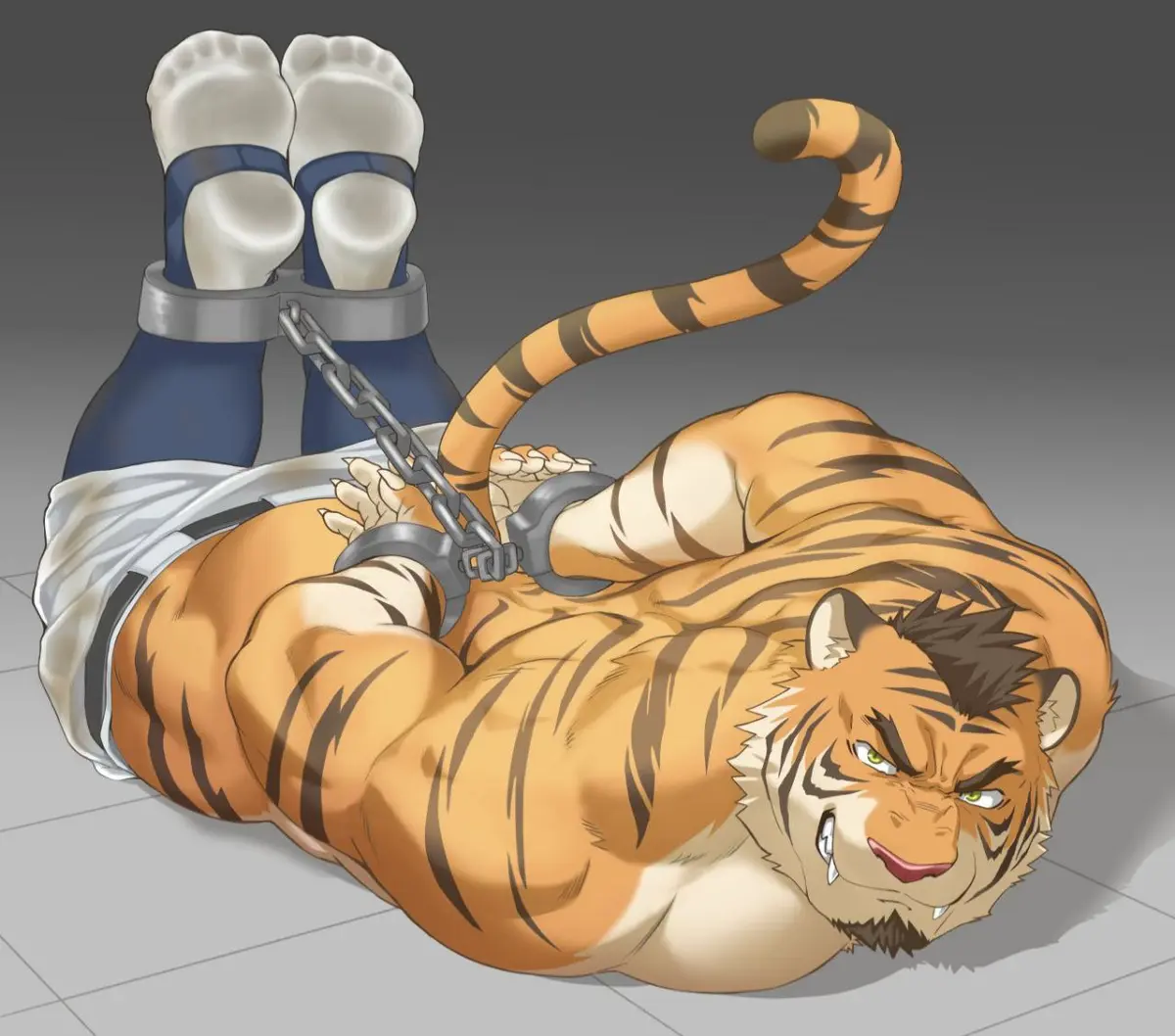 Avatar of chained tiger