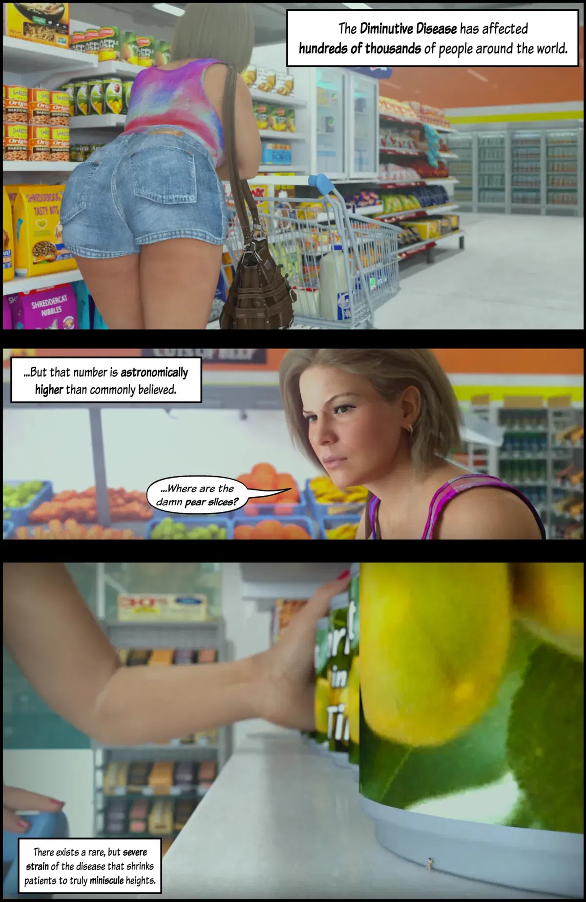 Avatar of Ittybitty at the Supermarket