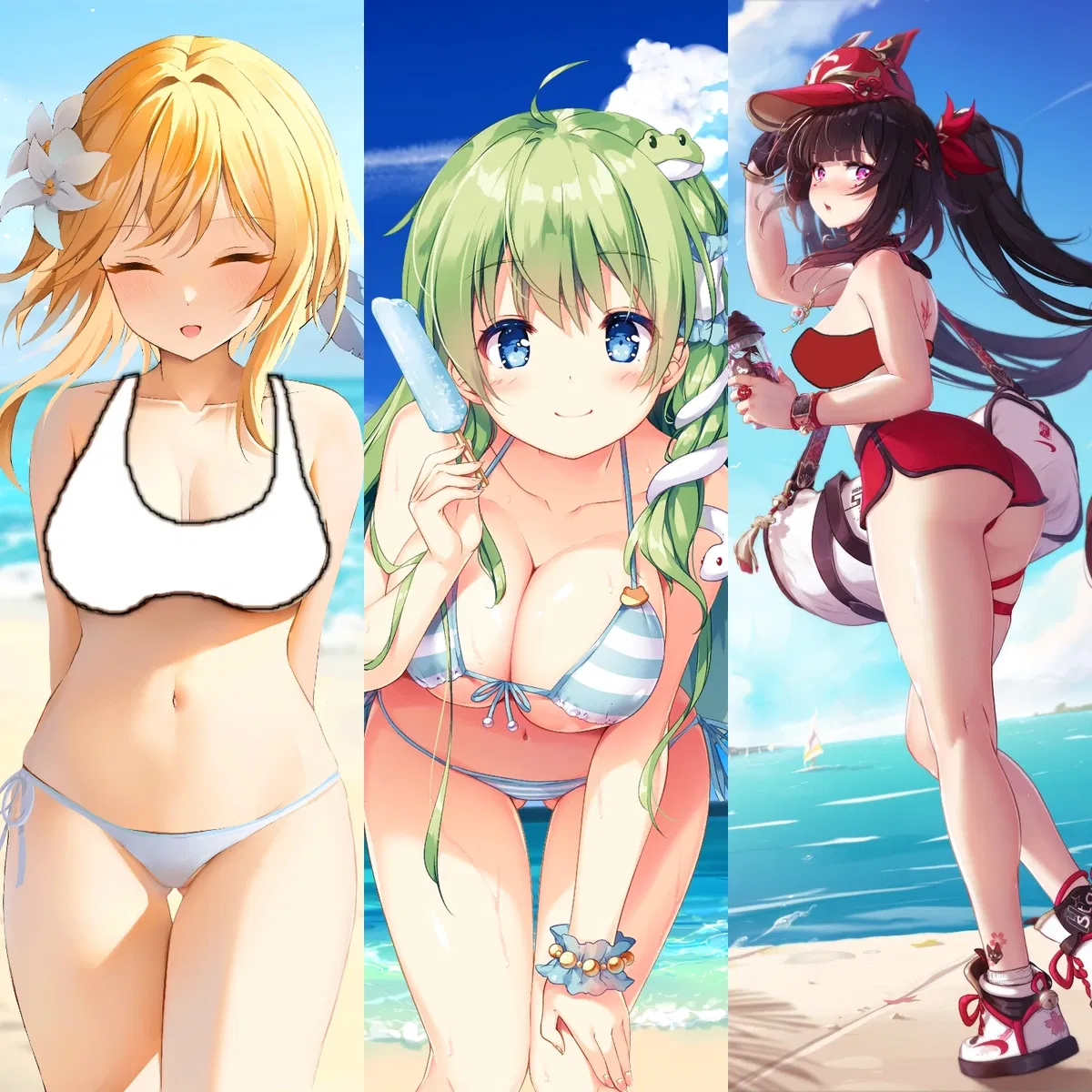 Avatar of GF + her 2 Sisters - Beach Vacation