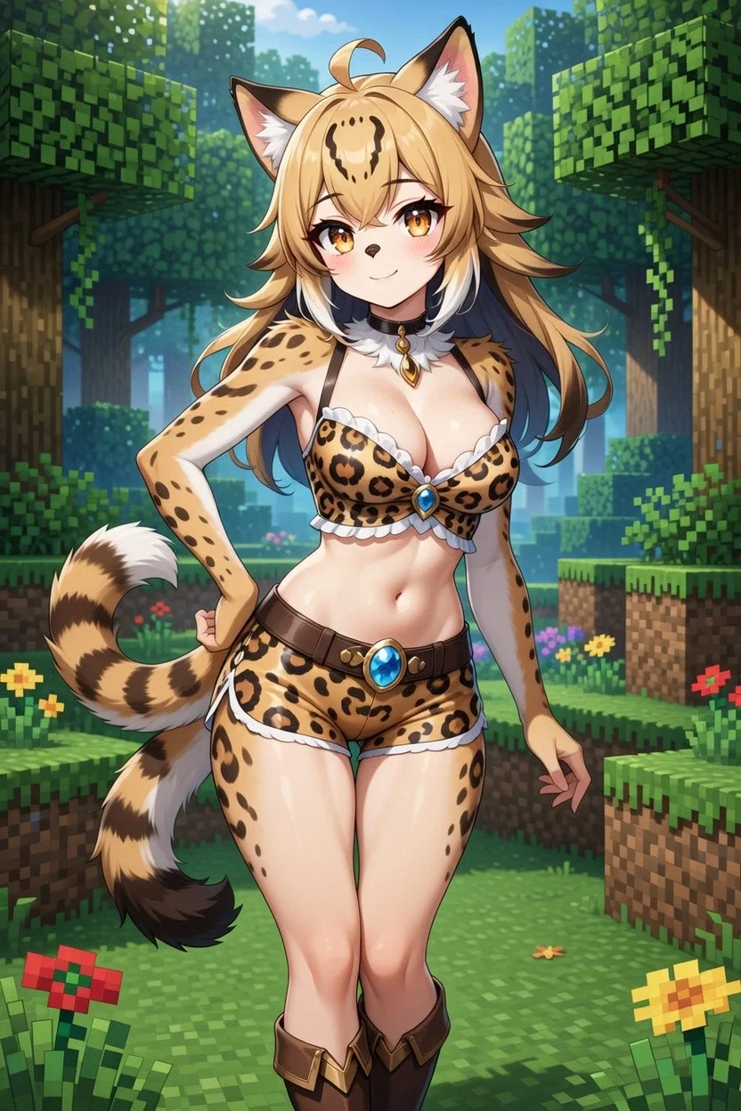Avatar of Ocelot-Girl from Minecraft (Minecraft Saga 9/?)