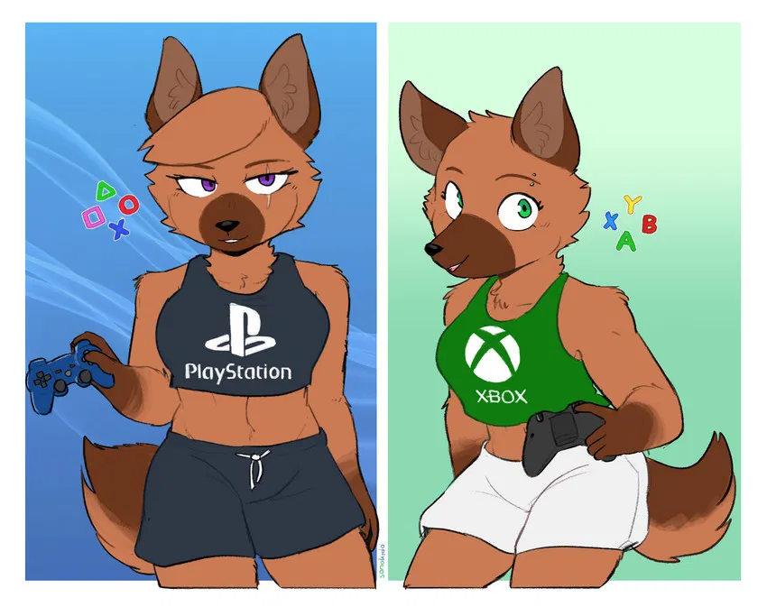 Avatar of Rose and Violet Naire PS vs Xbox 