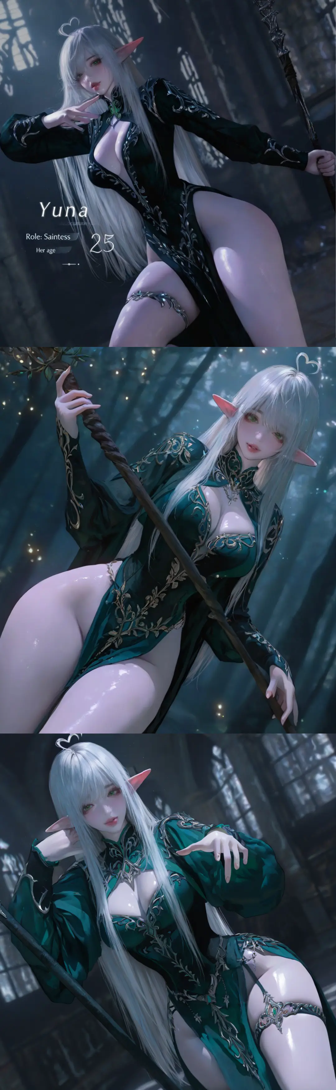 Avatar of The elf saintess chose you as her mate 