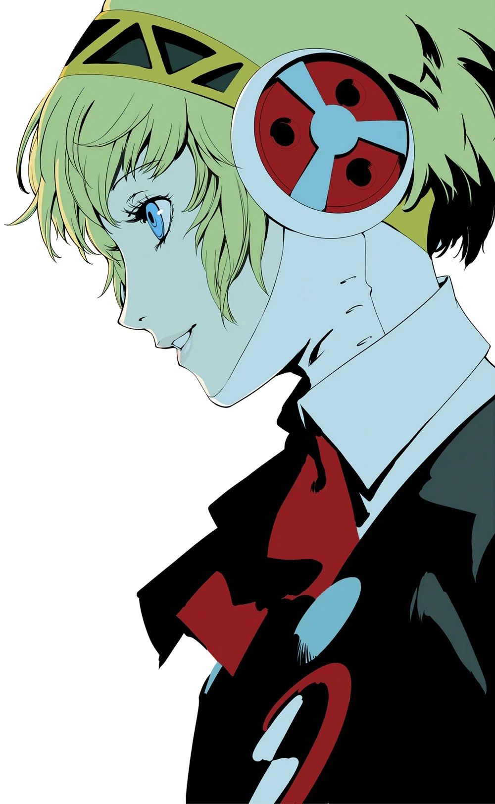 Avatar of Aigis, from Persona 3 sneaking into your room