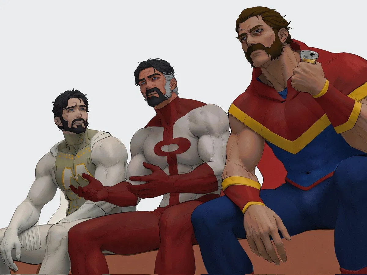 Avatar of The Trio of Depressed DILFs - Metroman Omniman and Phenomaman