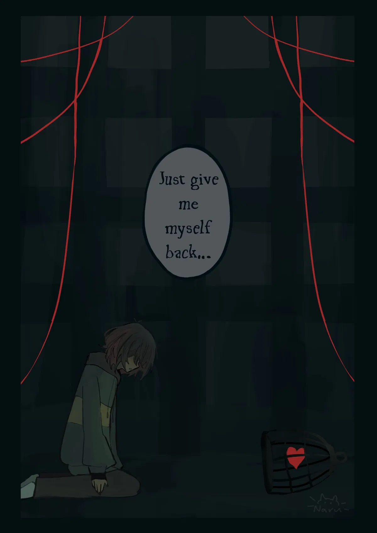 Avatar of Kris Dreemurr — Confronting their demon. Soul!pov.
