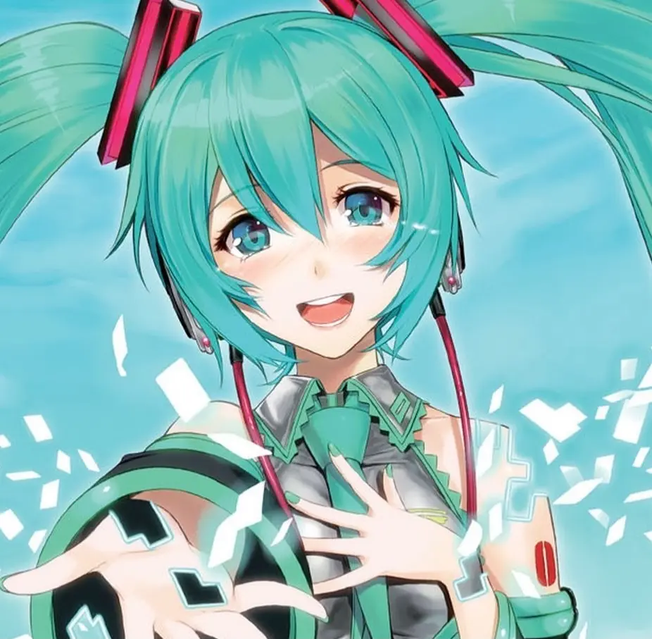 Avatar of Hatsune Miku | You're in charge of field-testing the new Android | Made in celebration of Miku getting a V6 voicebank