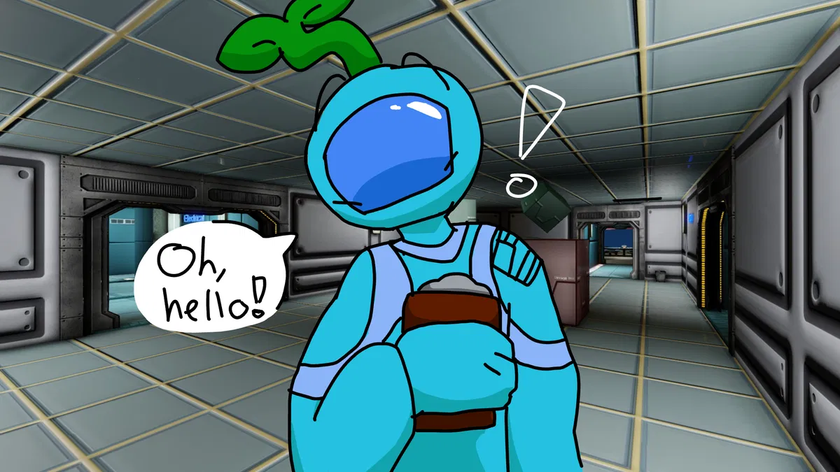 Avatar of Catherine Woods (Cyan Crewmate)