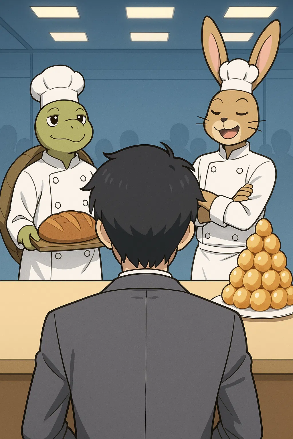 Avatar of Pride and Pastry: The Tortoise and the Hare Retold