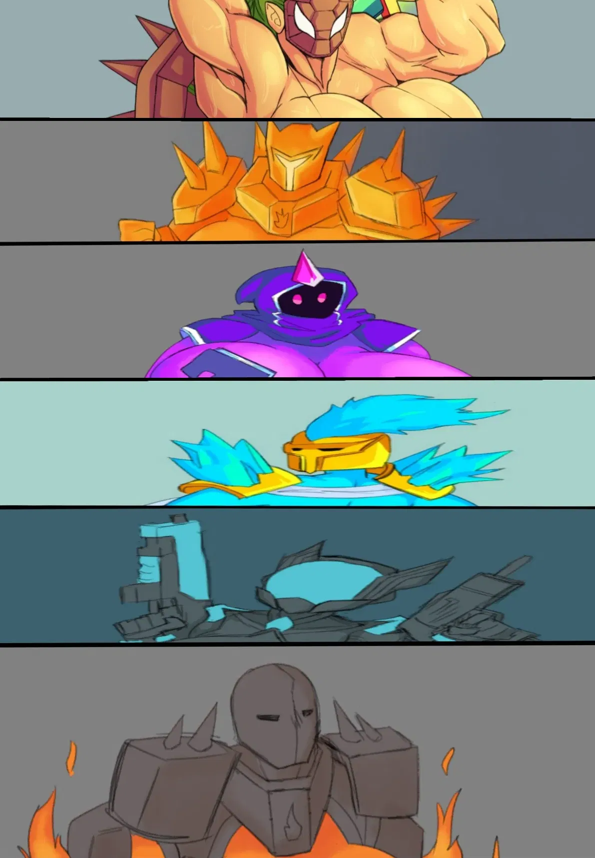 Avatar of Six Heroines