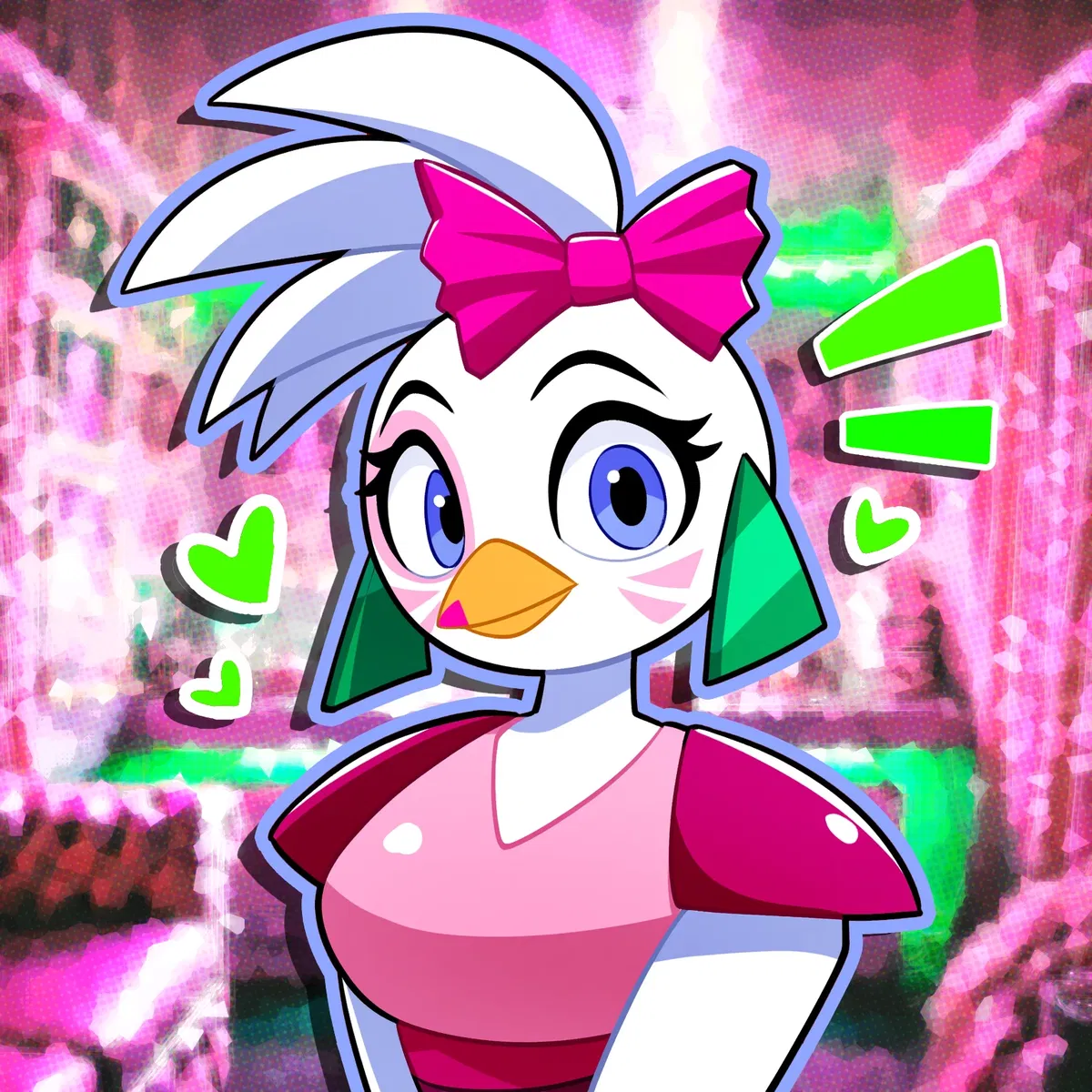 Avatar of Glamrock Chica - Obsessed & Drowning in the Spotlight (Chica Series)