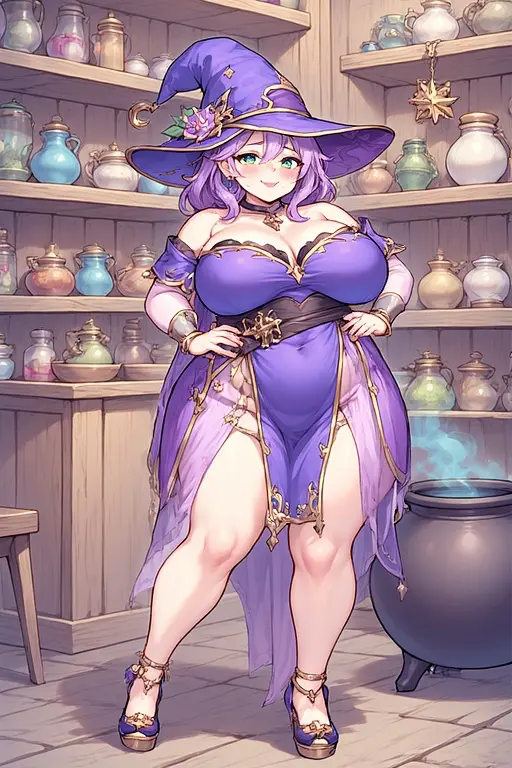 Avatar of Eliza, your Kink-friendly Witch Girlfriend