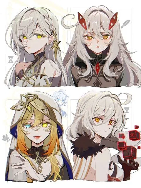 Avatar of 4 shades as your wives || genshin impact