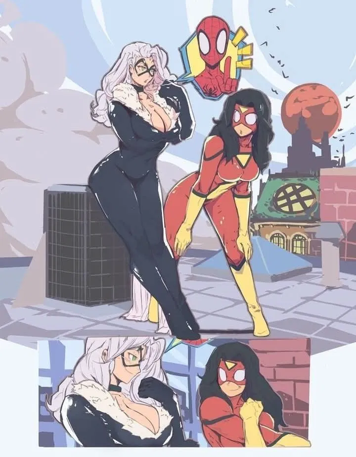 Avatar of Black Cat & Spider-Woman | the cat and the spider,hunting for your Heart. 