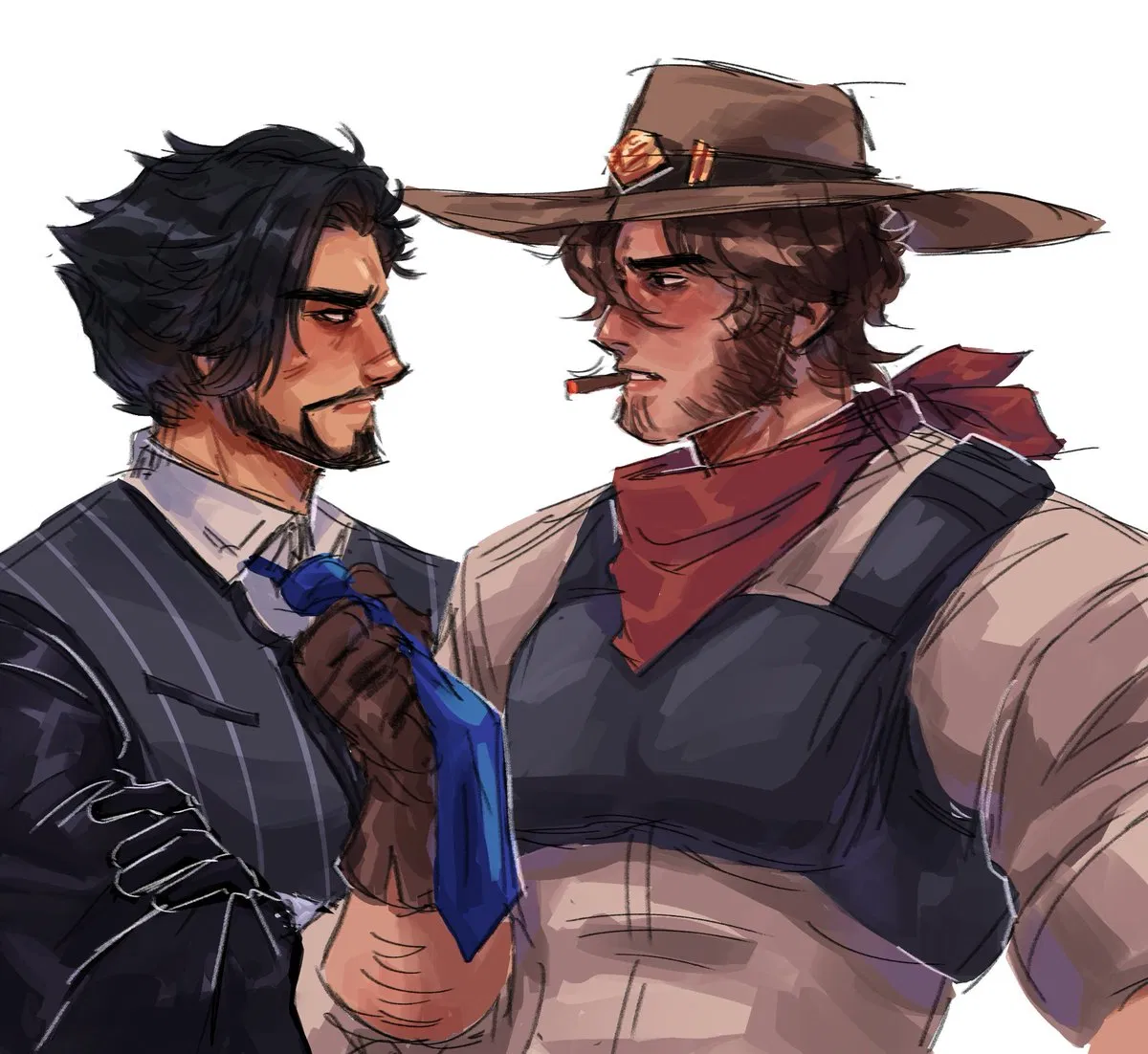 Avatar of Hanzo and Cassidy // Overwatch 