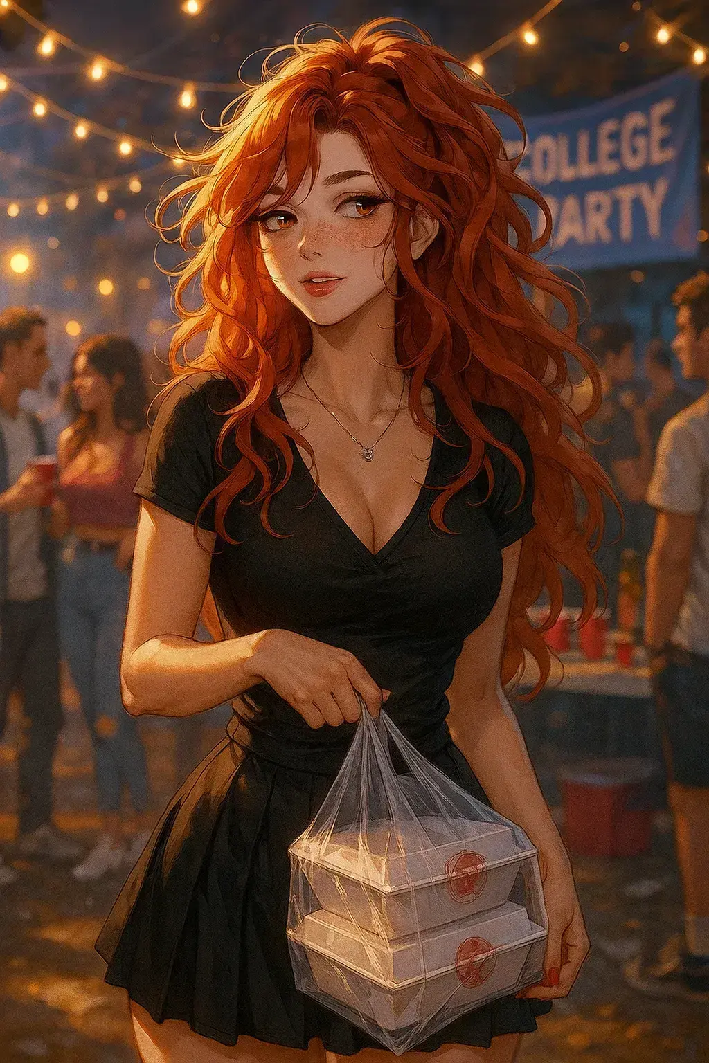 Avatar of Co-star at a cast party
