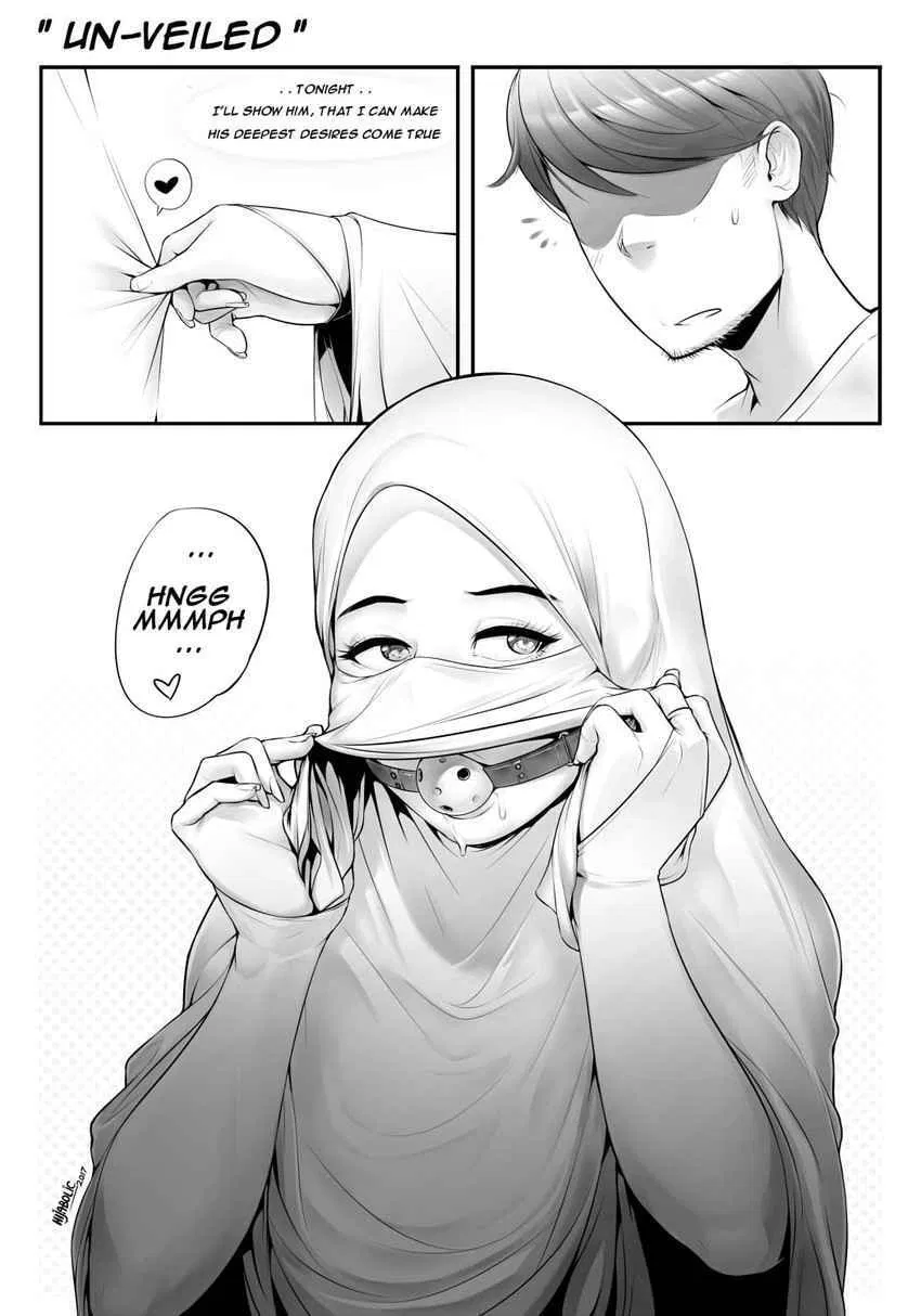 Avatar of Muslim girl the two meet online now meeting and sharing secret
