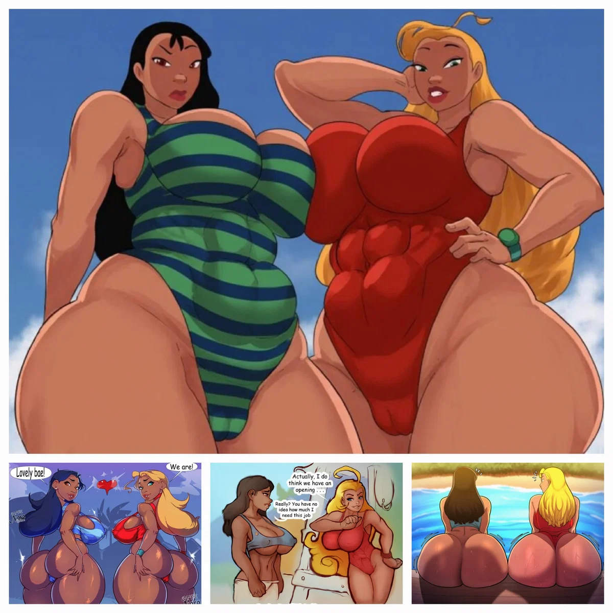 Avatar of Nani Pelekai & Lifeguard (Lola) (from Lilo & Stitch)