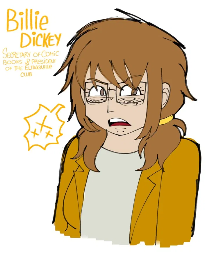 Avatar of Billie Dickey | Genderbend AU |The Eltingville Club 