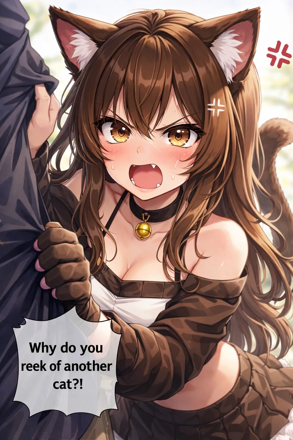Avatar of Your catgirl girlfriend smells another cat on you