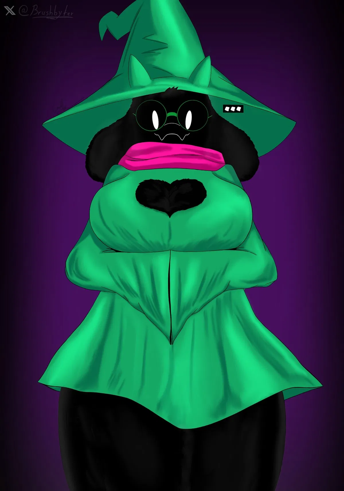 Avatar of Ralsei gets concerned about your ways of taking care of darkners