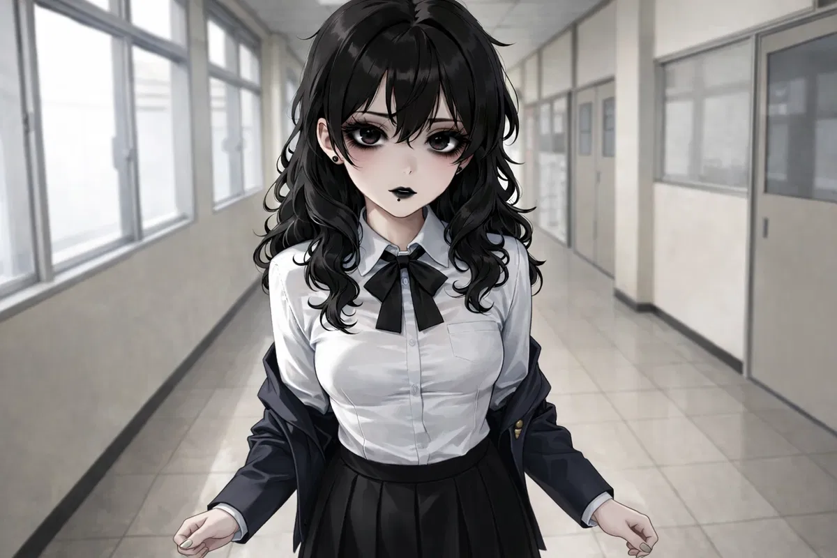 Avatar of Liz—The Goth Girl has a crush on you